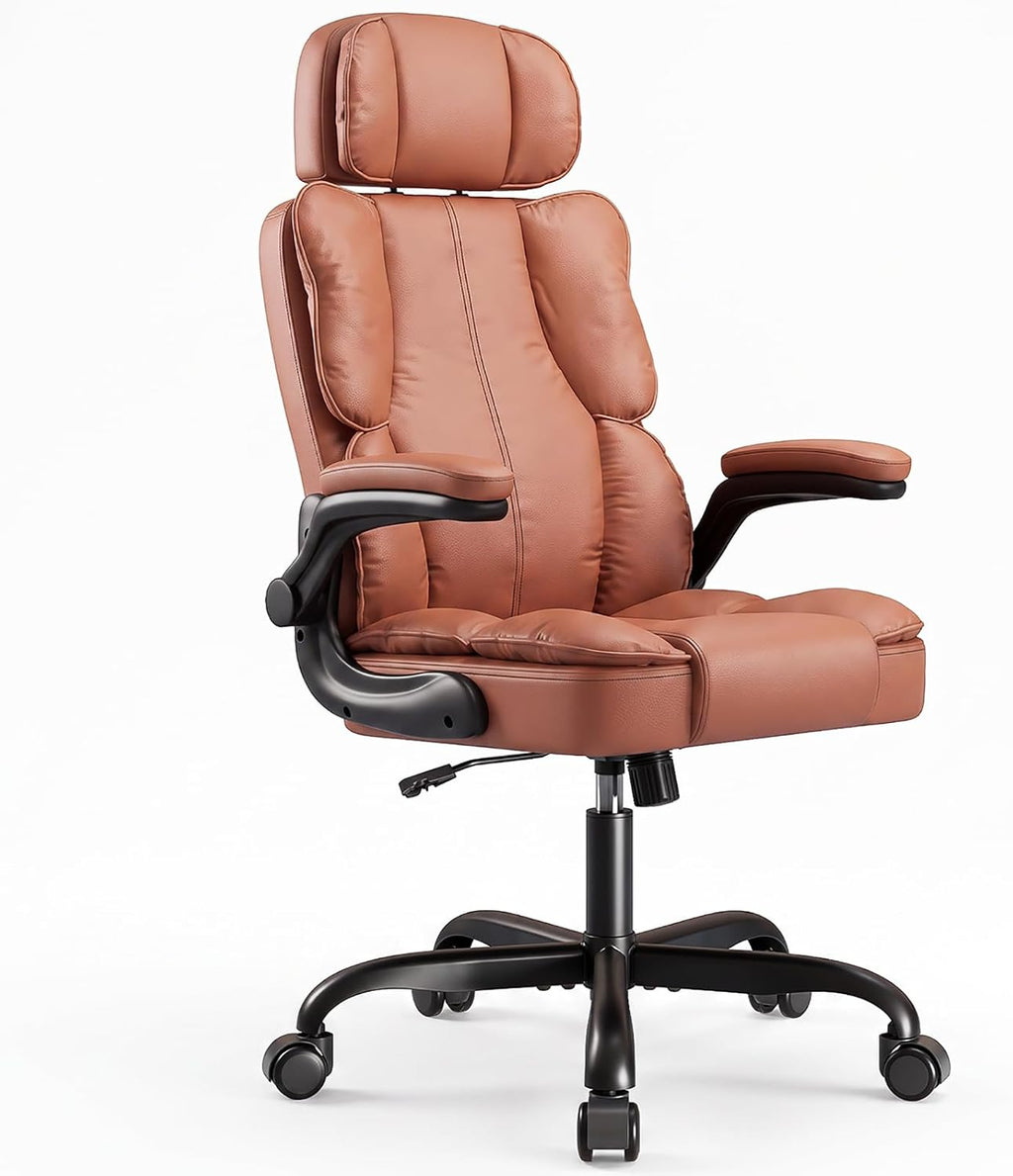 Adjustable High‑Back Executive Office Chair
