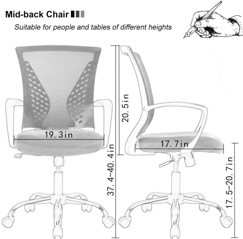 Ergonomic Mesh Office Desk Chair