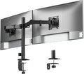 Heavy‑Duty Dual‑Screen Monitor Stand