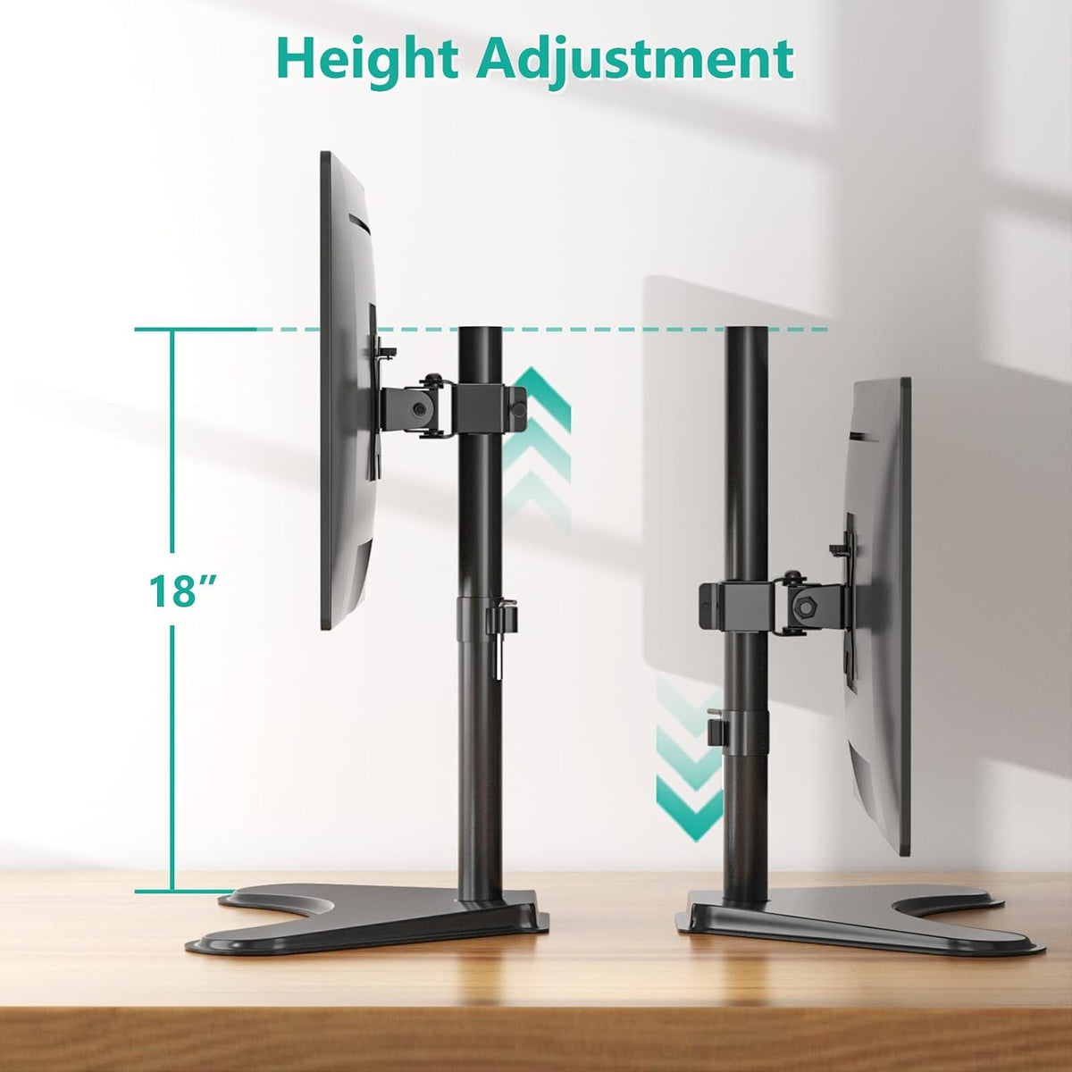 Freestanding Adjustable VESA Monitor Stand