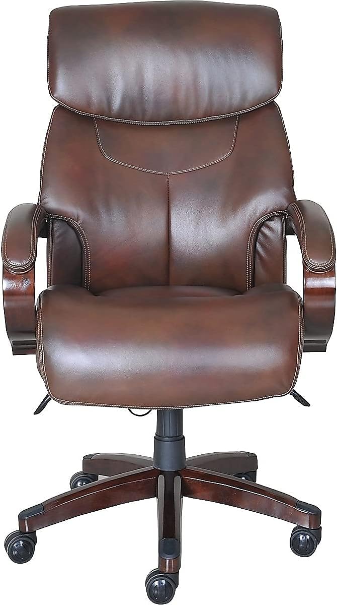 Bonded Leather High‑Back Executive Office Chair