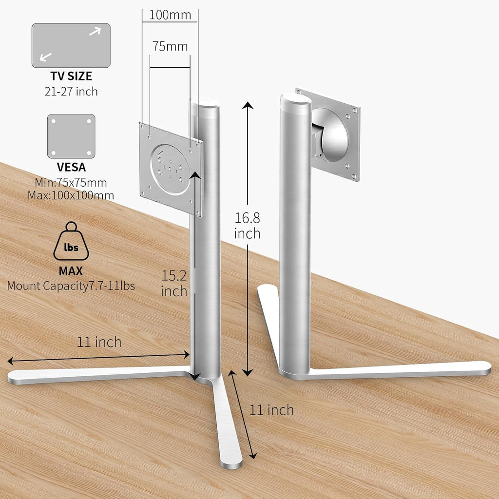 Aluminum Adjustable VESA Monitor Stand