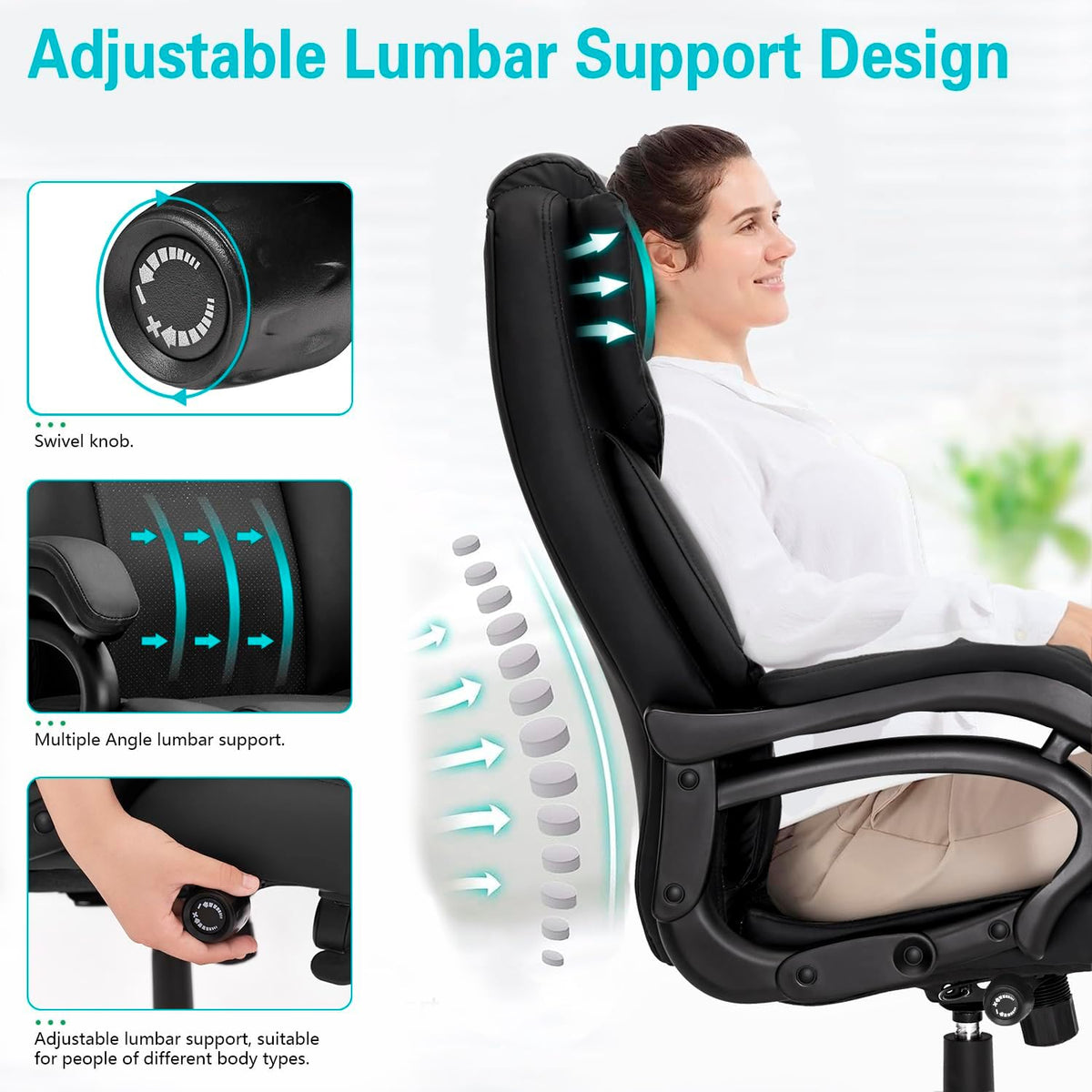Heavy‑Duty Big‑Tall Ergonomic Office Chair