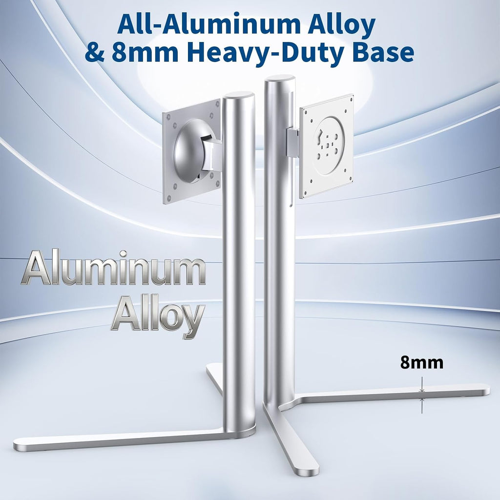 Aluminum Adjustable VESA Monitor Stand