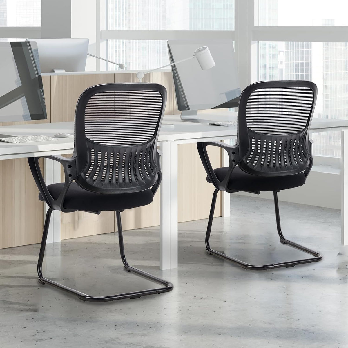 Mesh Ergonomic Office Chair 6‑Pack