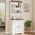 Lockable 2‑Drawer Office File Cabinet