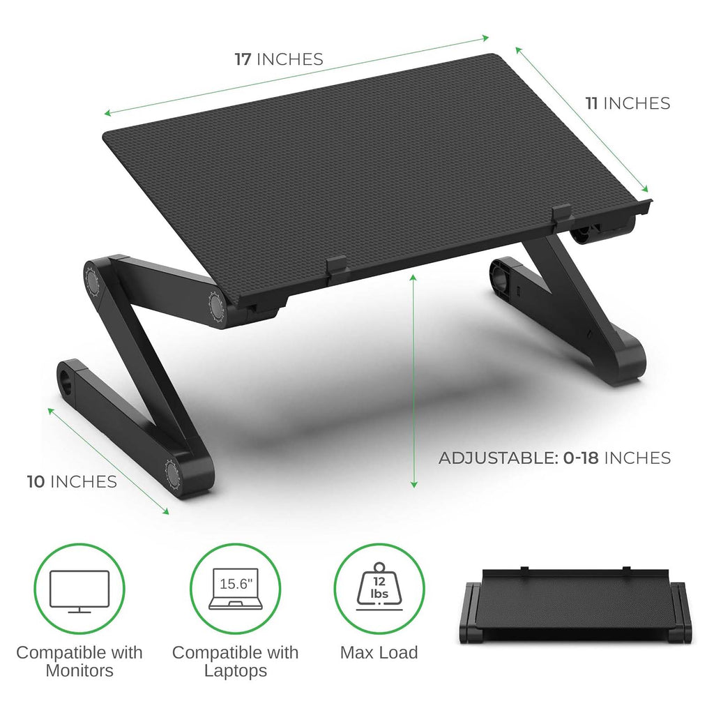 Adjustable Ergonomic Desk Monitor Riser