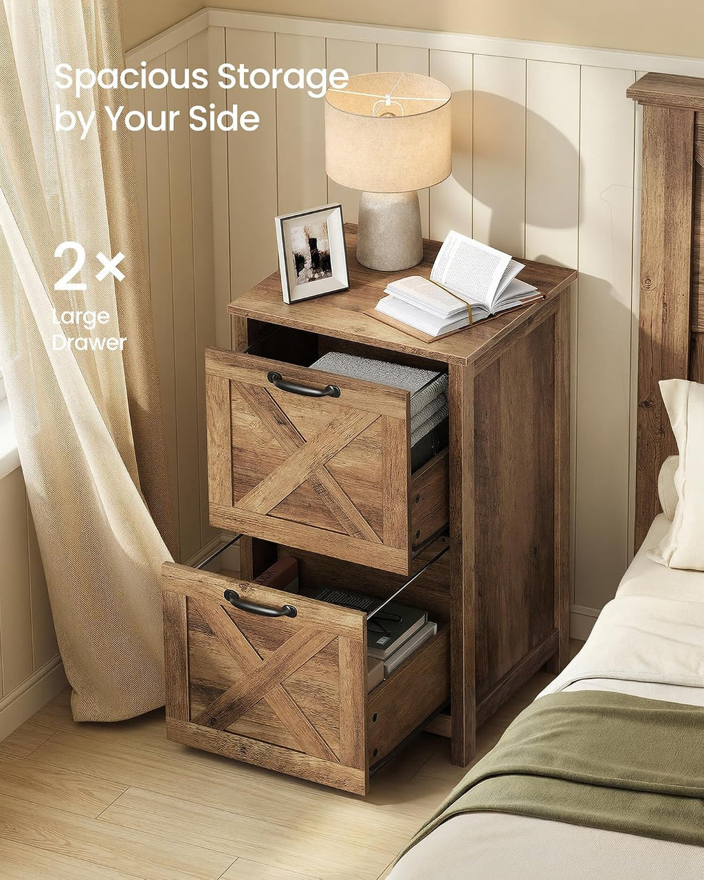 2‑Drawer Home Office File Cabinet