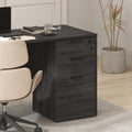 Lockable 3‑Drawer Office File Cabinet