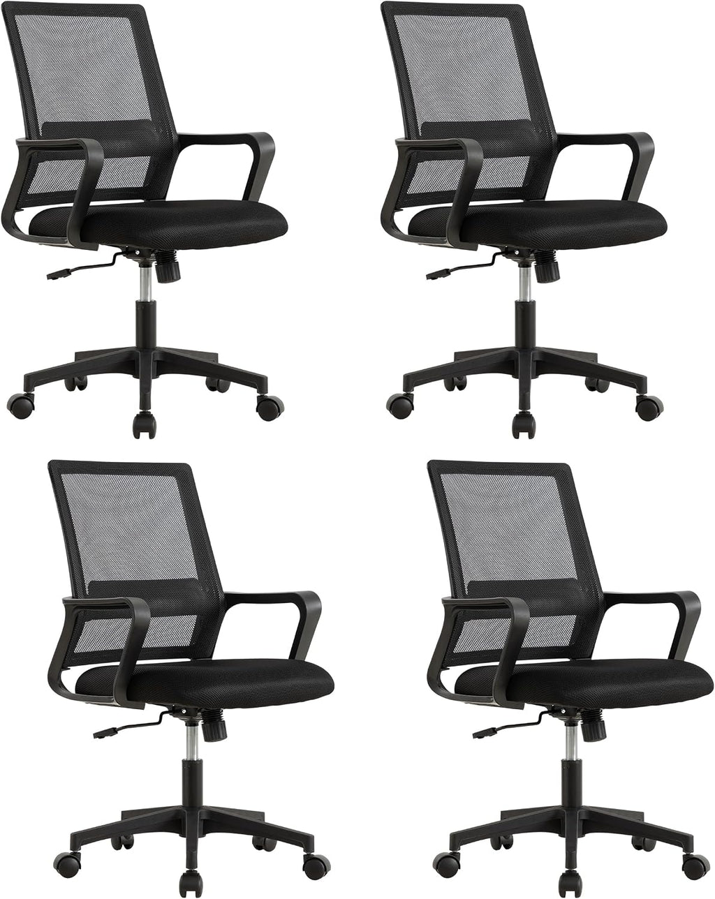 Mesh Ergonomic Swivel Office Chair Set