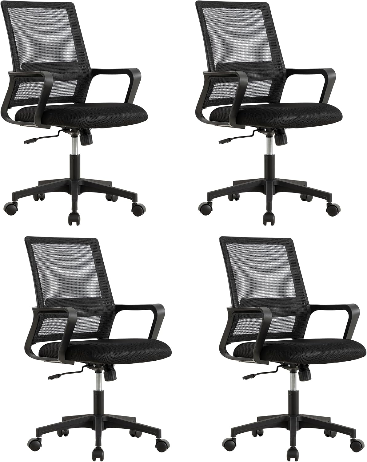 Mesh Ergonomic Swivel Office Chair Set