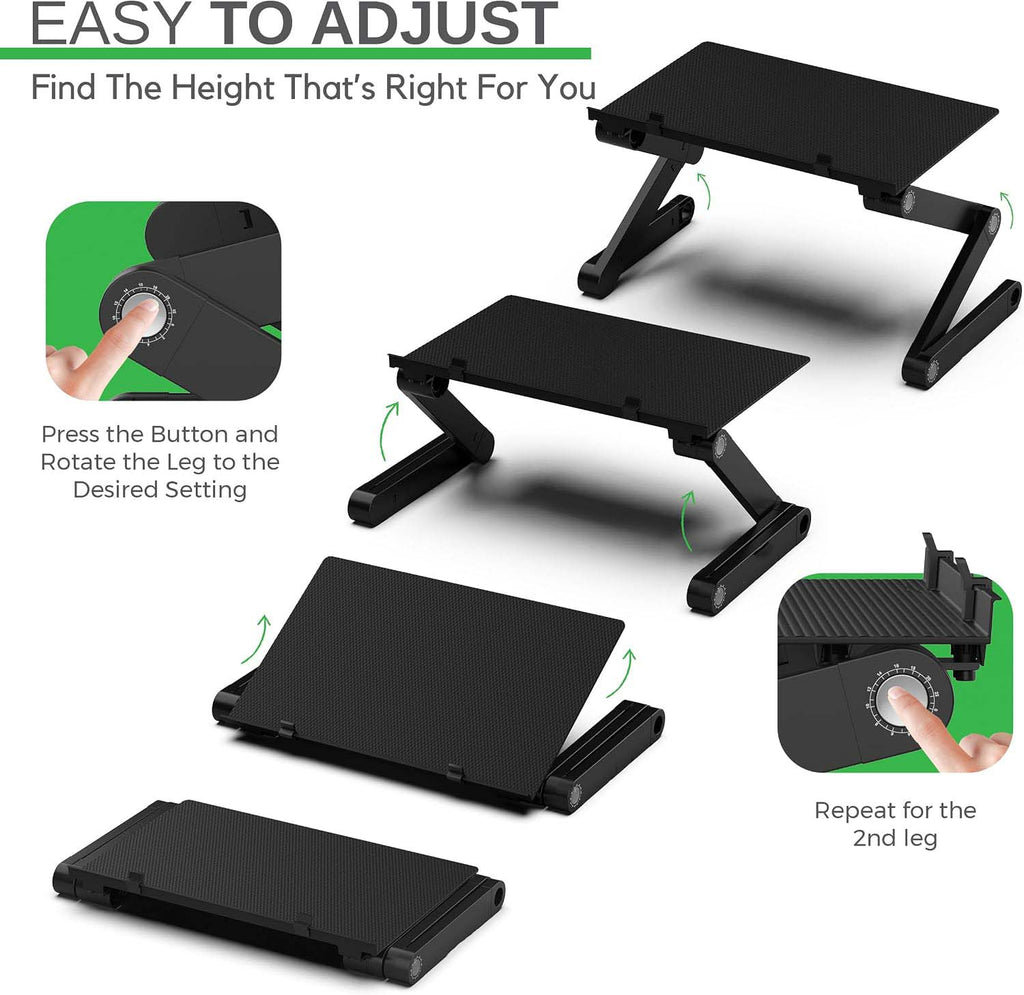 Adjustable Ergonomic Desk Monitor Riser